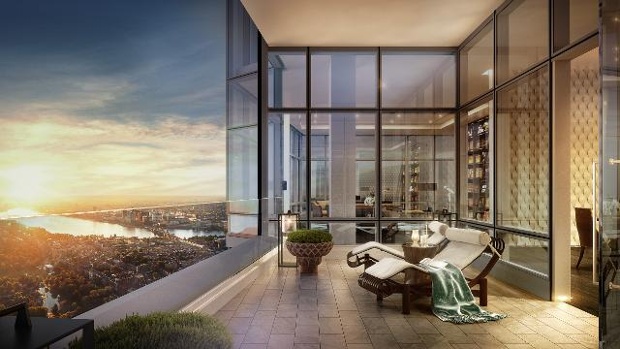 Cho thuê căn hộ Penthouse chung cư Home City Trung Kính nội thất cực đẹp 400498