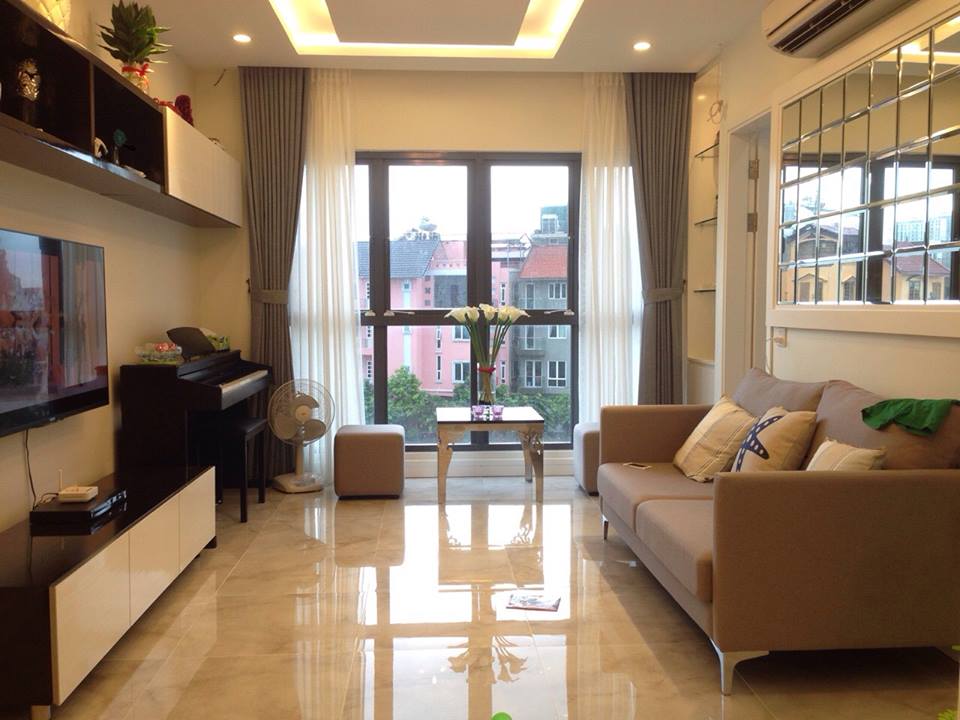 Cho thuê căn hộ CC Yên Hòa Sunshine (G3AB)Trung Kính – 105m2, 2PN, đầy đủ đồ 450406