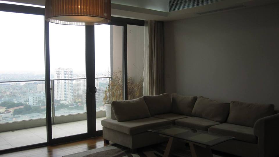 Cho thuê căn hộ chung cư Dolphin Plaza, Trần Bình, 156m2, 2 PN, 1 phòng chức năng, đủ đồ, 18 tr/th 575326
