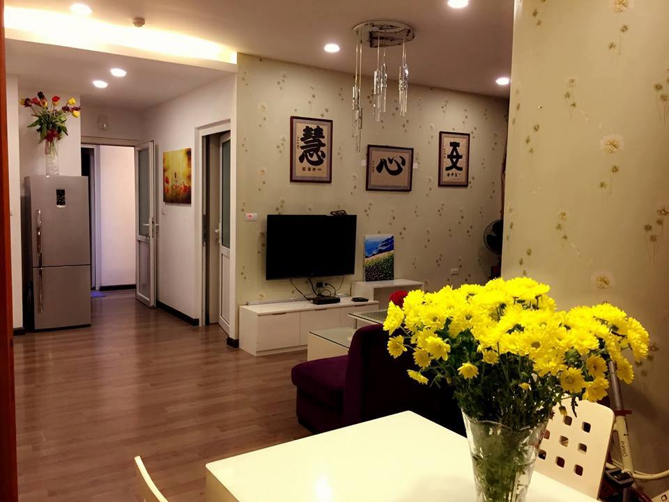 Cho thuê căn hộ Euro Windows MultiComplex Trần Duy Hưng, 2PN full đồ giá chỉ 16tr/th 619207