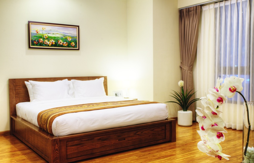 Cho thuê căn hộ 3 phòng ngủ thiết kế đẹp chung cư Lancaster Hà Nội 620719
