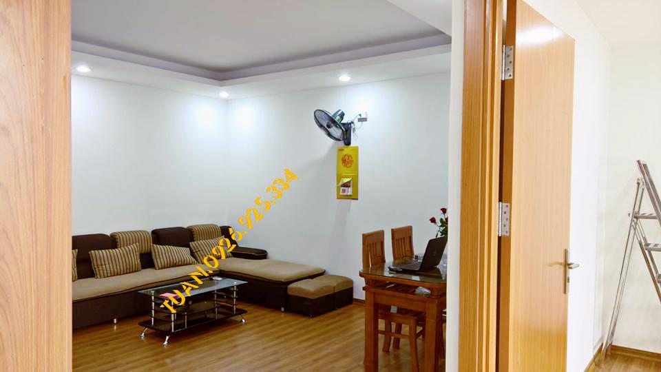 Cho thuê căn hộ 02 phòng ngủ tòa B CC Udic Riverside1 122 Vĩnh Tuy(view sông Hồng) full đồ 642427