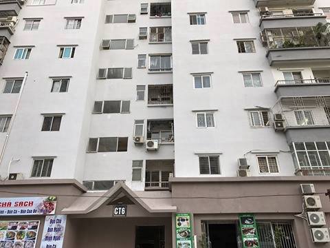 Cho thuê căn hộ CT6 Yên Hòa, sau tòa PVI 645655