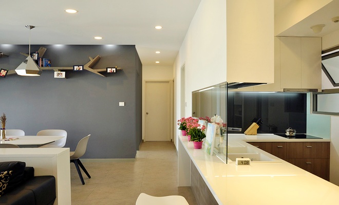 Cho thuê căn hộ chung cư Hà Nội Center Point, căn góc, tầng 20, 3PN, đủ nội thất 663290