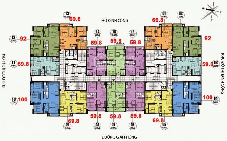Tôi chính chủ cần bán gấp chung cư CT36 Định Công, căn nhà tôi là căn 09, tầng 12, tòa B, diện tích 69.8m2, giá 21tr/m2. 663978