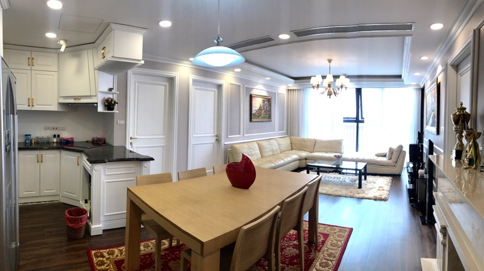 Cho thuê căn hộ tại 36 Hoàng Cầu, Tân Hoàng Minh 128m2, 3PN, đủ đồ view hồ giá 19 triệu/tháng 671834