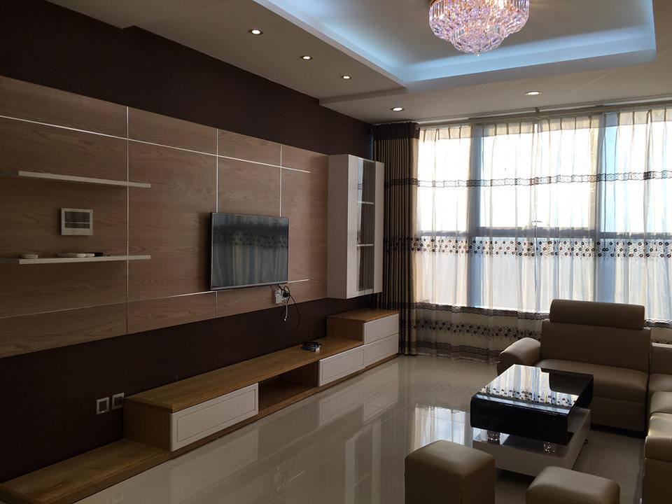 Cho thuê CHCC 165 Thái Hà, 160m2, 3PN, đủ đồ, nội thất đẹp, giá 16 triệu/th 689099