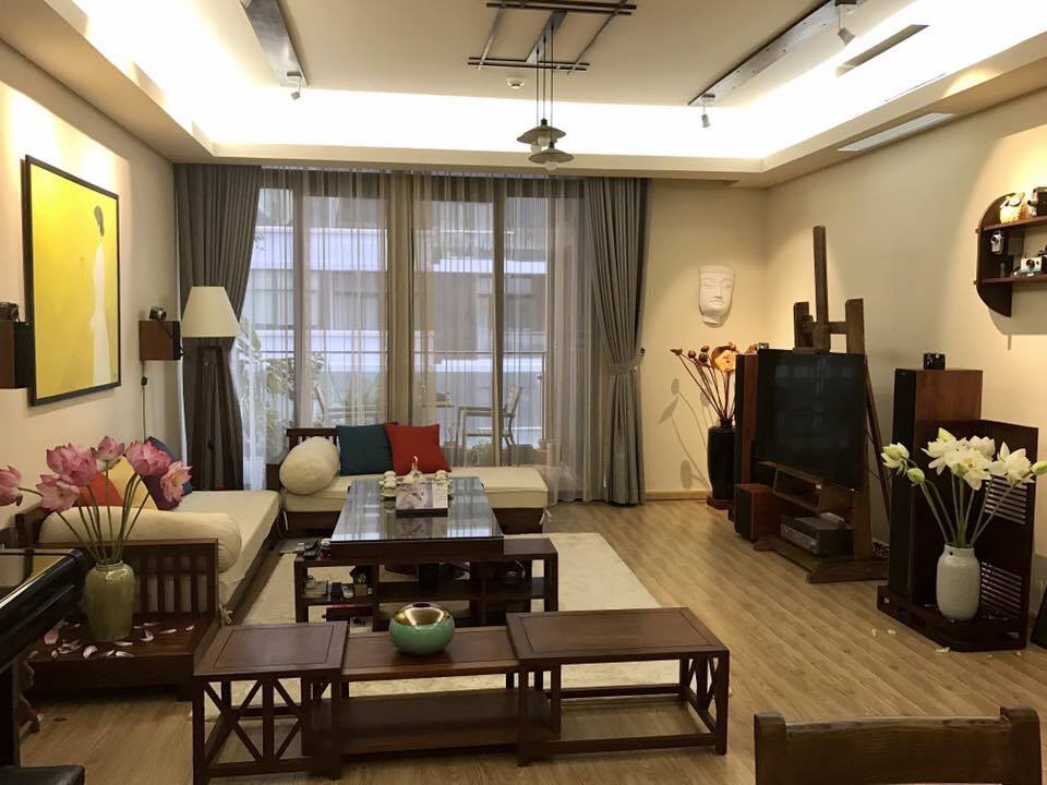 Cho thuê căn hộ Dolphi Plaza - Trần Bình, 198m2, 4 phòng ngủ, đủ đồ, 22 tr/th, 0936388680 803228