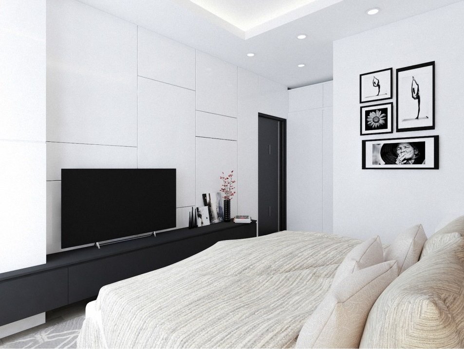 Cho thuê căn hộ chung cư Home City, 2 phòng ngủ full nội thất theo style trẻ trung - sang trọng 805524