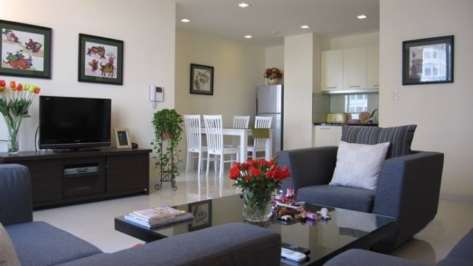 Cho thuê căn hộ Richland, 2 PN, 95m2, đầy đủ nội thất, giá thuê 12tr/th 813230