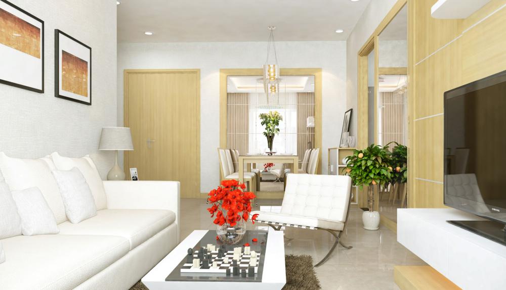 Cho thuê căn hộ chung cư Hòa Bình Green 505 Minh Khai, 68m2, 2 phòng ngủ, đồ cơ bản, 9 tr/th 815132