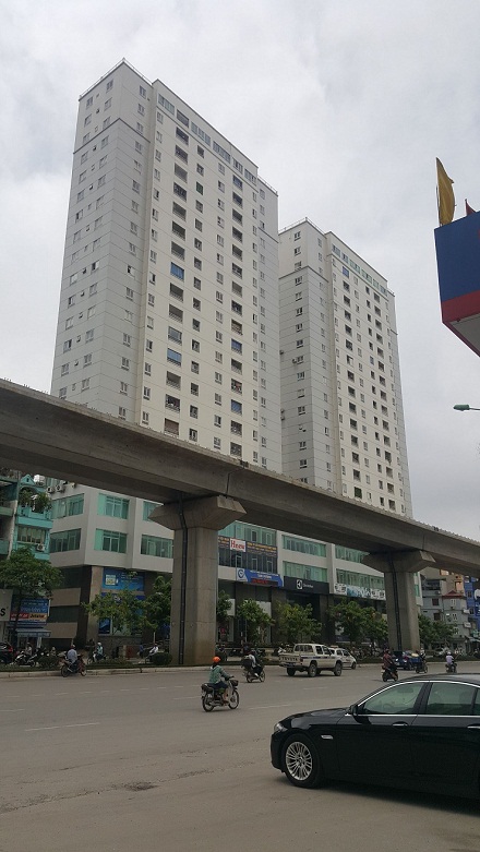 Cho thuê chung cư Số 7 Trần Phú, 132m2, nội thất cơ bản, giá thuê 10 triệu/tháng 331004