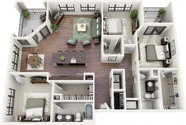 Chung cư Đồng Phát còn căn hộ cần cho thuê gấp căn 3 phòng ngủ, đủ đồ, LH 0886481245, giá 8,5tr/th 853297