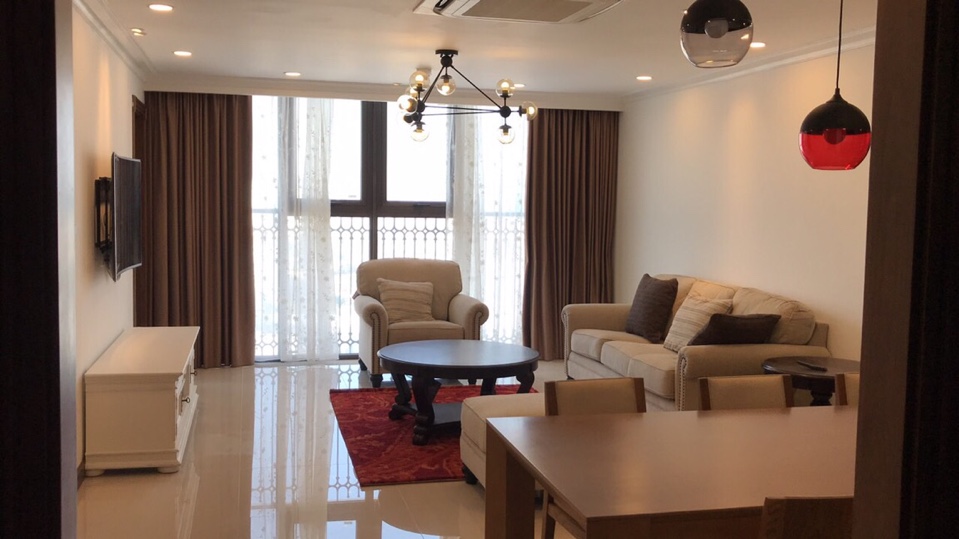 Cho thuê chung cư cao cấp Platinum Residences 6 Nguyễn Công Hoan, Ba Đình, 128m2, full đồ đẹp 847938