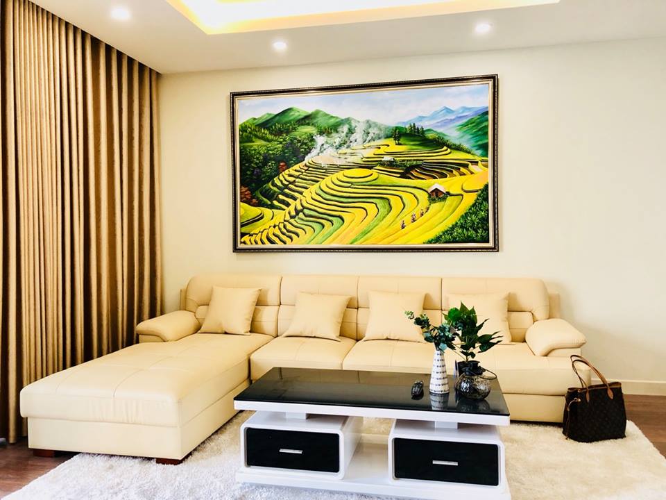 Cho thuê chung cư The Golden Palm Lê Văn Lương, 130m, 3PN, vừa xong nội thất full đẹp, 16 tr/th 848106