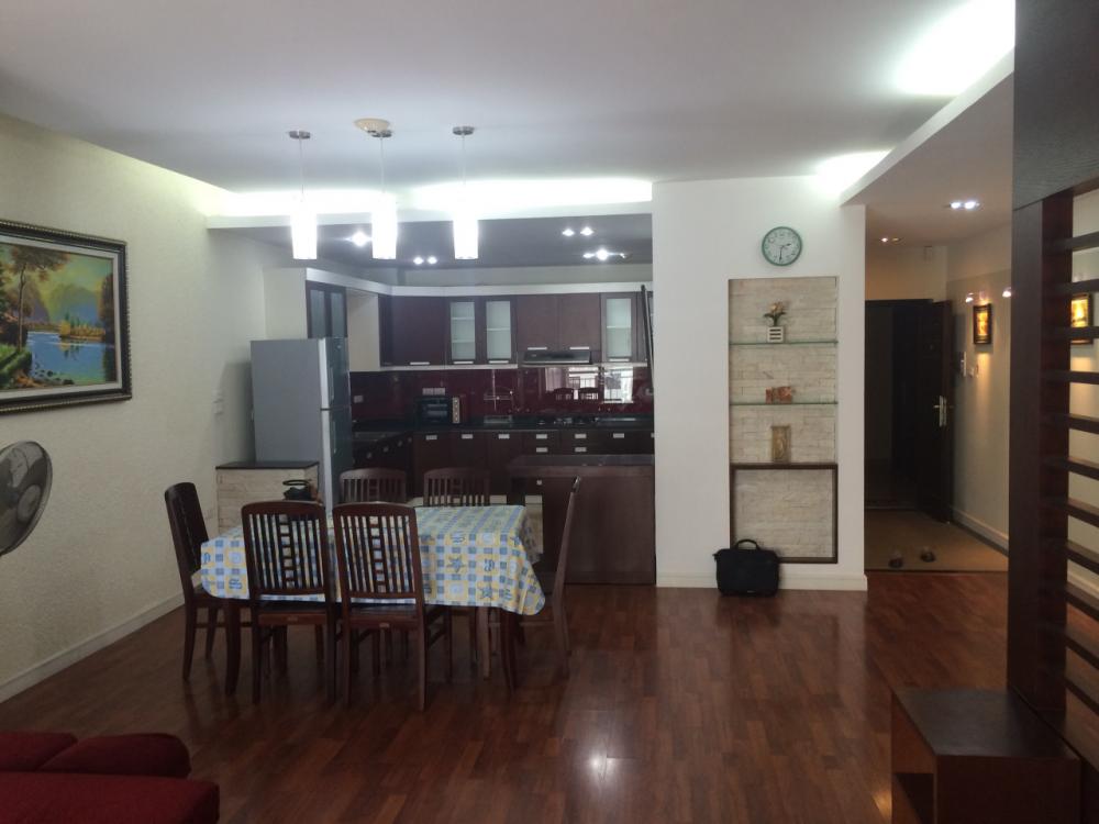 Căn hộ chung cư tại 27 Huỳnh Thúc Kháng, Đống Đa, DT 120m2, 3PN, đầy đủ nội thất, giá 14 tr/th 868106