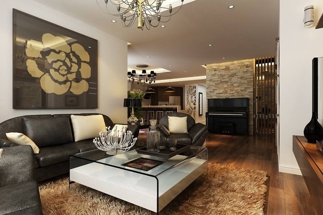 Cho thuê căn hộ cao cấp tại chung cư B4 Kim Liên, 126m2, 3PN tầng cao giá 14 tr/th 868934