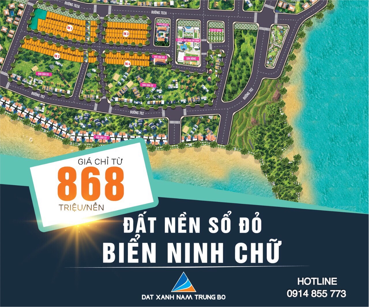 Cơn sốt đất nền tại Ninh Thuận 2019, nhanh tay chọn lô đẹp nhất dự án sắp mở bán Ninh Chữ Sea Gate 896914