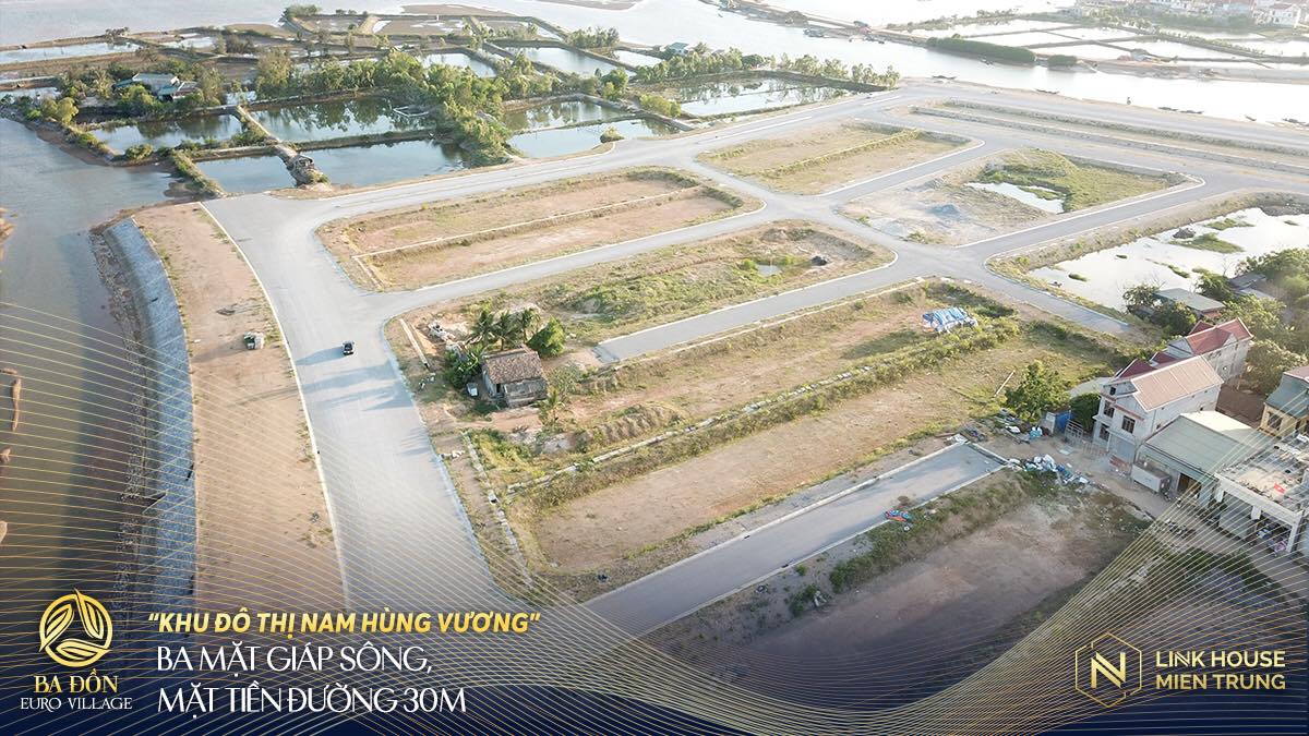 Bán đất có sổ ven sông Quảng Bình, Giá 15Tr/m2, dự án Ba Đồn Euro Village 897822
