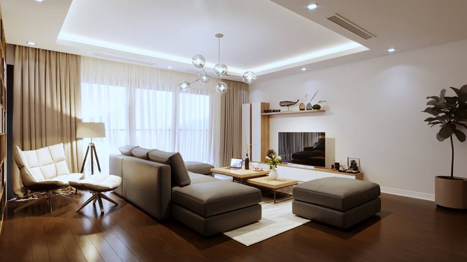 Cho thuê căn hộ cao cấp tại chung cư B6 Giảng Võ, 127m2, 3PN, giá 17 triệu/tháng 909929