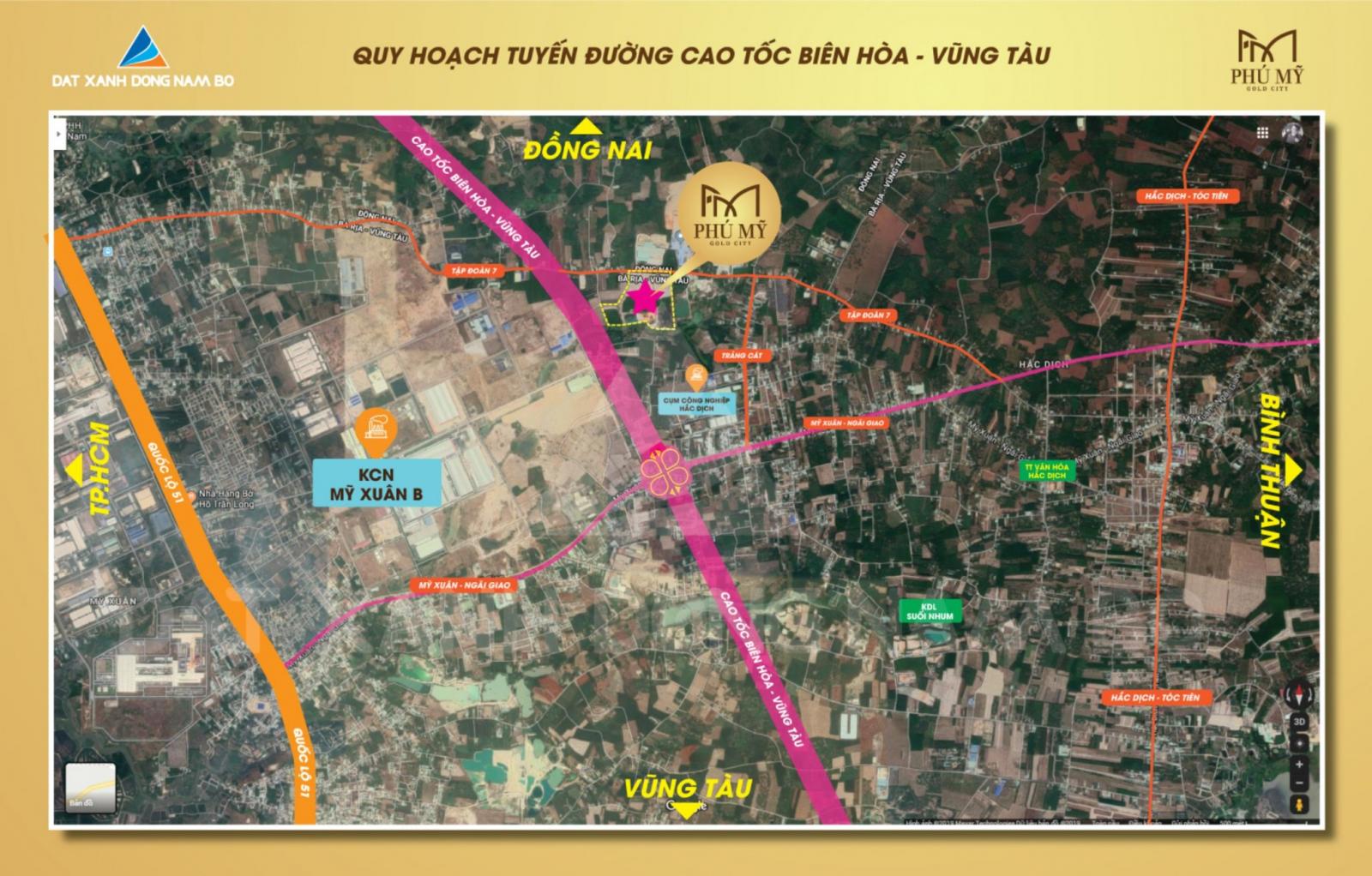 Đất Dự án Trung tâm Thị Xã Phú Mỹ, Sổ riêng từng nền, quy hoạch 1/500. Cơ hội đầu tư sinh lời 910339