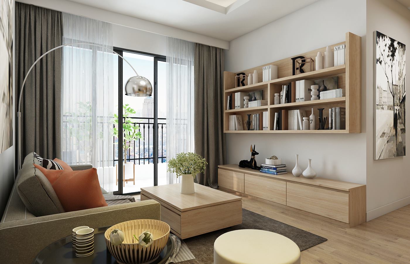 Cho thuê căn hộ chung cư Homecity, 70m, 2 ngủ giá 12tr/ tháng.  917914