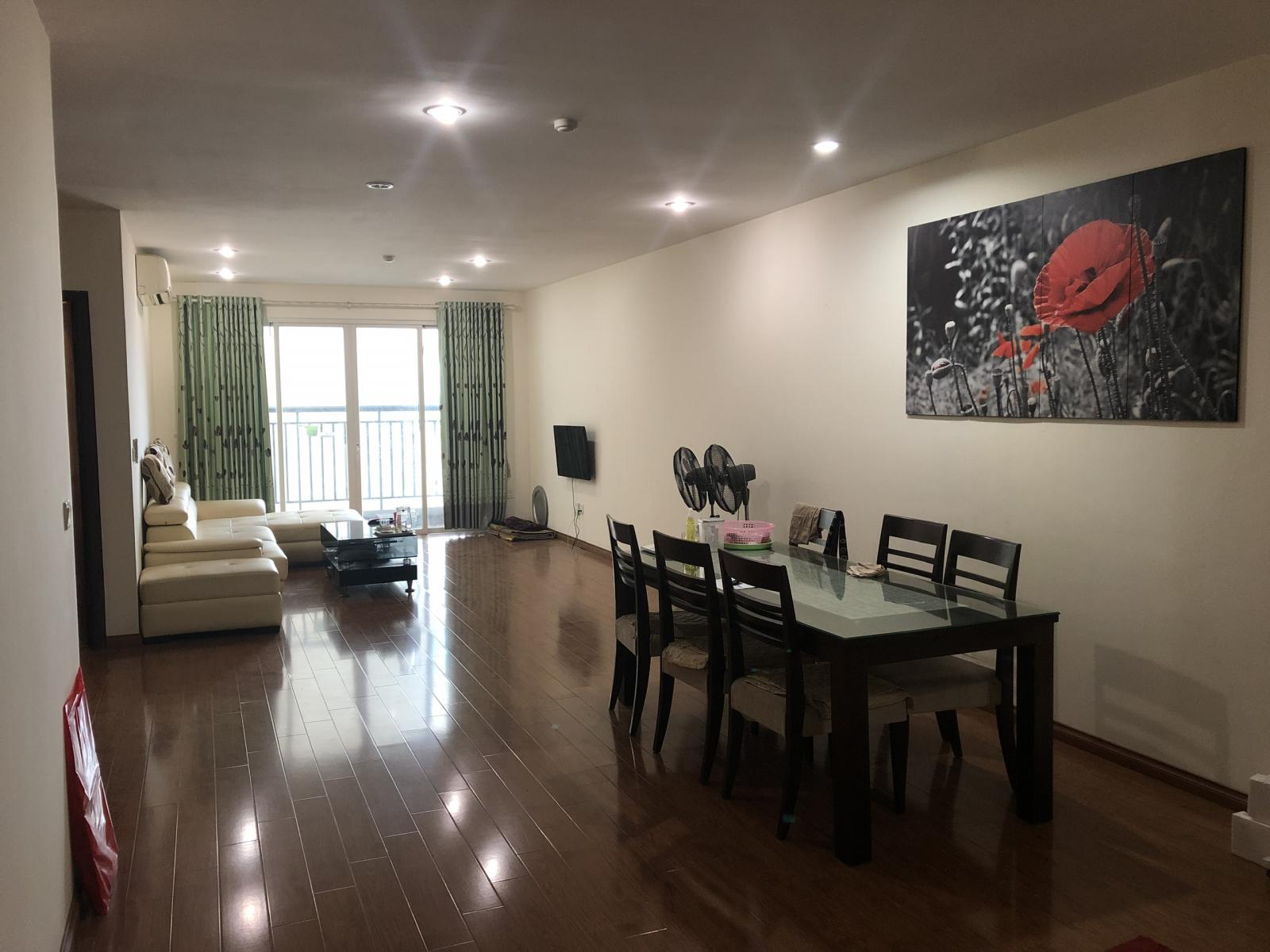Cho thuê CHCC Hồ Gươm Plaza 102 Trần Phú, Hà Đông căn 126m2, 3PN full đồ nhà đẹp giá 11 tr/th
 968966