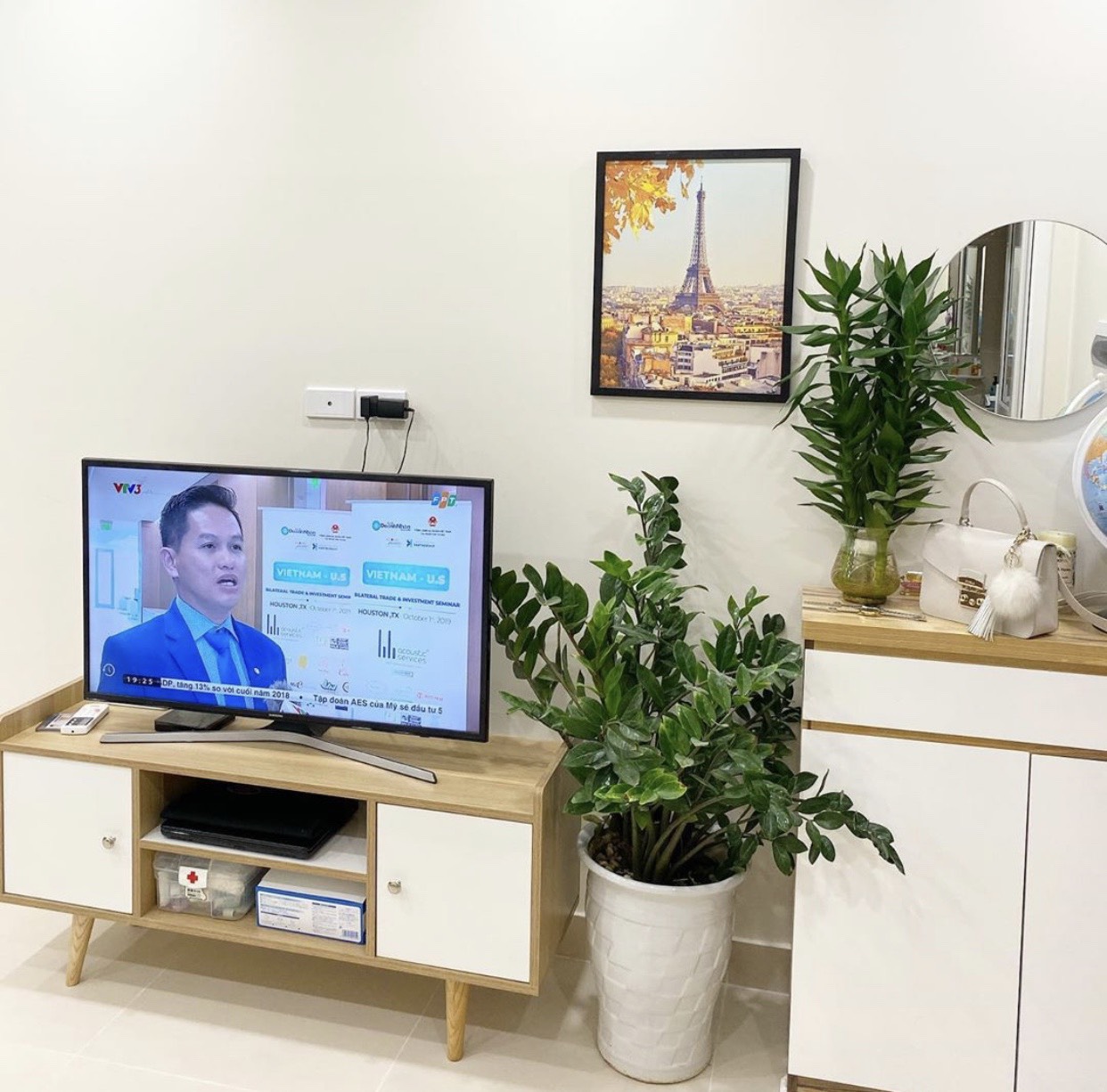 Cho thuê chung cư Flc Green Apartment 18 Phạm Hùng 45m 2PN 2WC Full nội thất cao cấp.L/H : 0963146006 995932