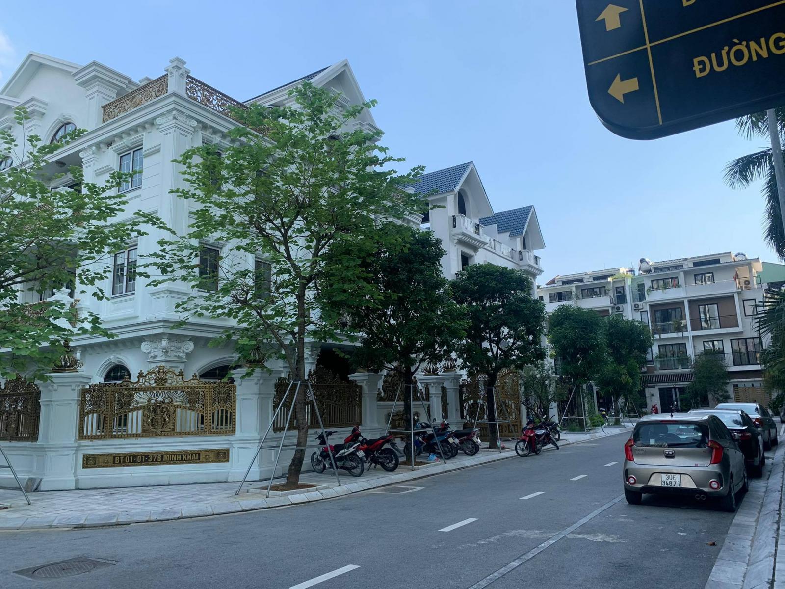 Cho thuê biệt thự lô góc 4 tầng dự án Green Pearl 378 Minh Khai 
 1001061