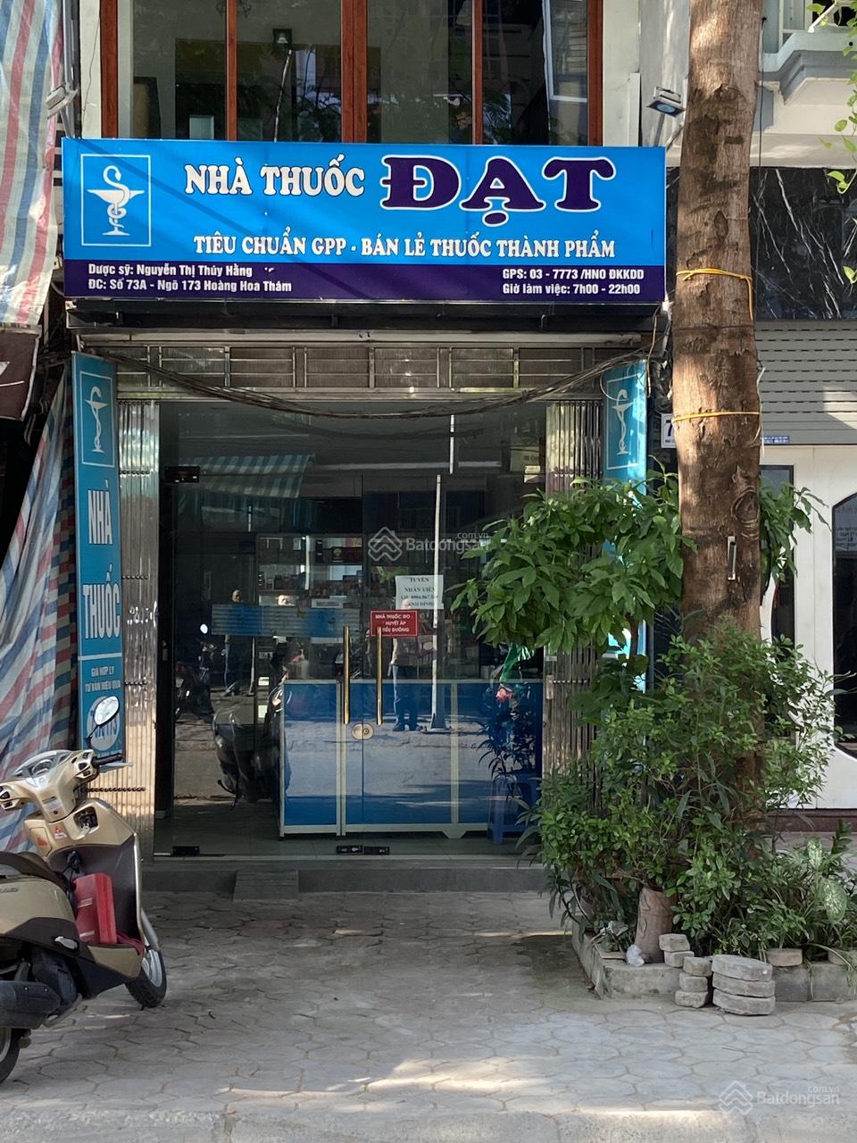 Chính chủ cho thuê cửa hàng tại ngõ 173 Hoàng Hoa Thám, Quận Ba Đình, Hà Nội. 1013677