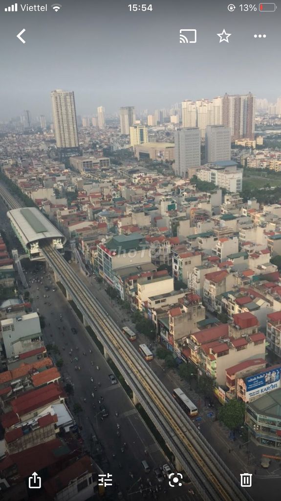 Cho thuê căn hộ FLC 418 Quang Trung 76m2,3 ngủ Hà Đông 1027100