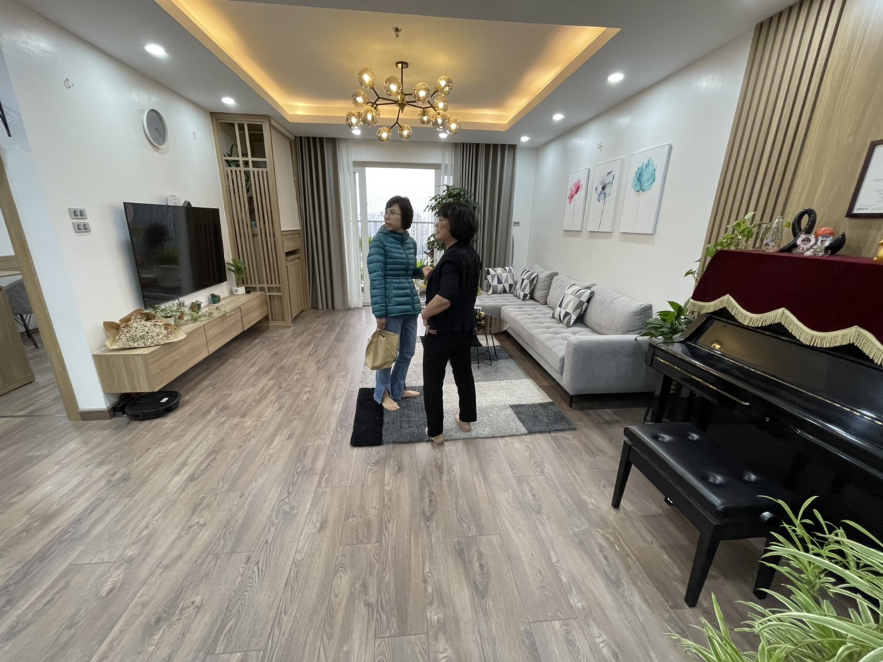 Cho thuê chung cư chung cư cao cấp Việt Đức Complex Lê Văn Lương 80m, 2 phòng ngủ full đồ giá chỉ 14 triệu/tháng 212276