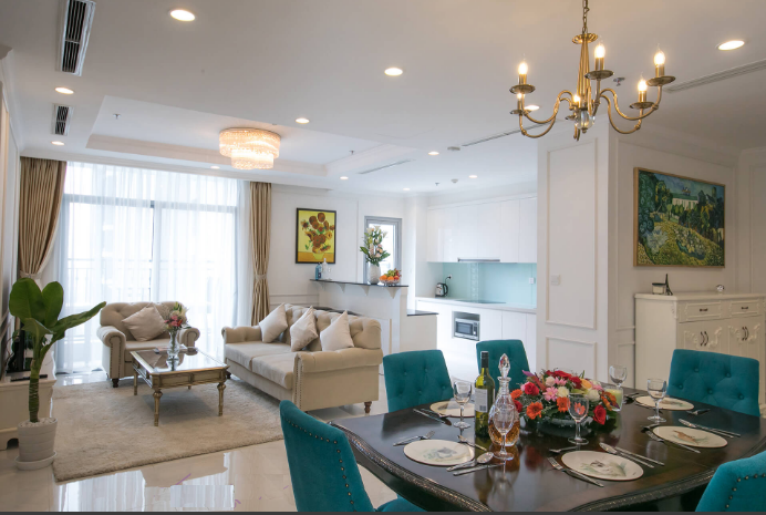 Cho thuê căn hộ cao cấp tại the Lancaster- 20 Núi Trúc, 94m2, 2 ngủ, giá 20 triệu/tháng 1102021