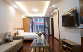 Cho thuê căn hộ phố Kim Mã, DT 35m2, 1 phòng ngủ, full đồ nội thất. Giá 11 triệu/tháng